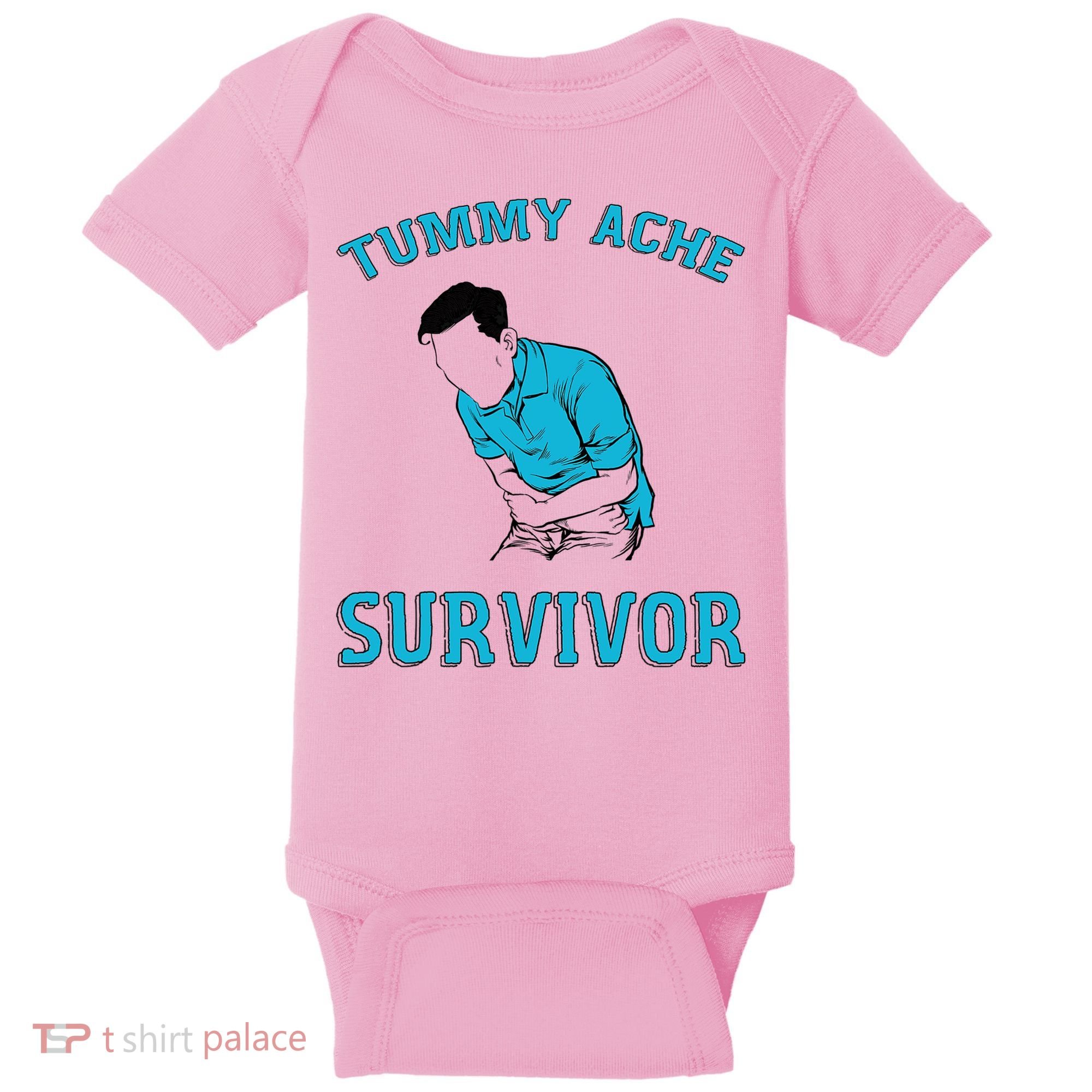 Tummy Ache Survivor Baby Bodysuit