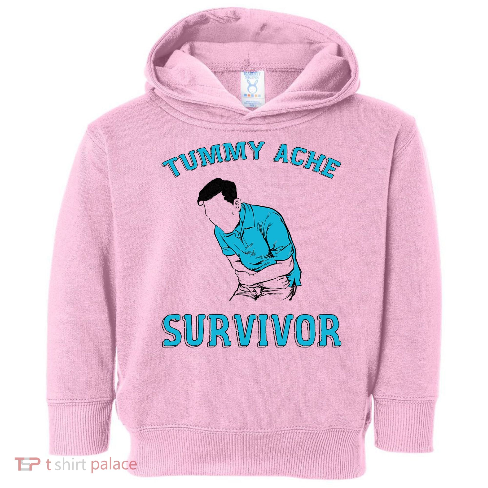 Tummy Ache Survivor Toddler Hoodie