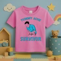Tummy Ache Survivor Toddler T-Shirt thumb 3