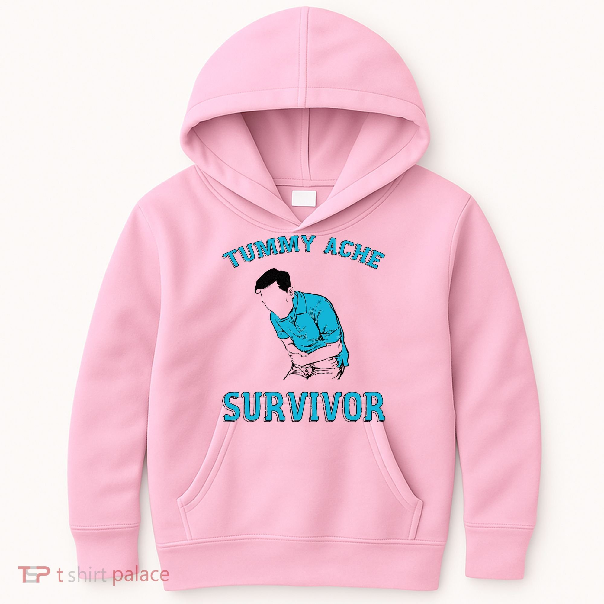 Tummy Ache Survivor Kids Hoodie