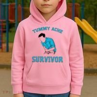 Tummy Ache Survivor Kids Hoodie thumb 2