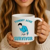 Tummy Ache Survivor Coffee Mug thumb 3