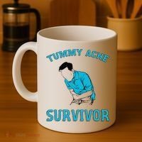 Tummy Ache Survivor Coffee Mug thumb 4