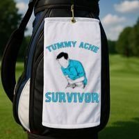 Tummy Ache Survivor Golf Towel thumb 2