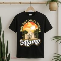 The Alamo San Antonio Texas Mission Vintage Retro Remember T-Shirt thumb 2