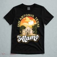The Alamo San Antonio Texas Mission Vintage Retro Remember T-Shirt thumb 5
