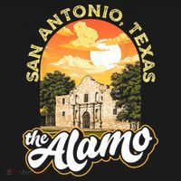 The Alamo San Antonio Texas Mission Vintage Retro Remember T-Shirt thumb 7