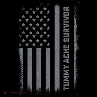 Tummy Ache Survivor IBS Stomach Ache US Flag Coffee Mug thumb 5