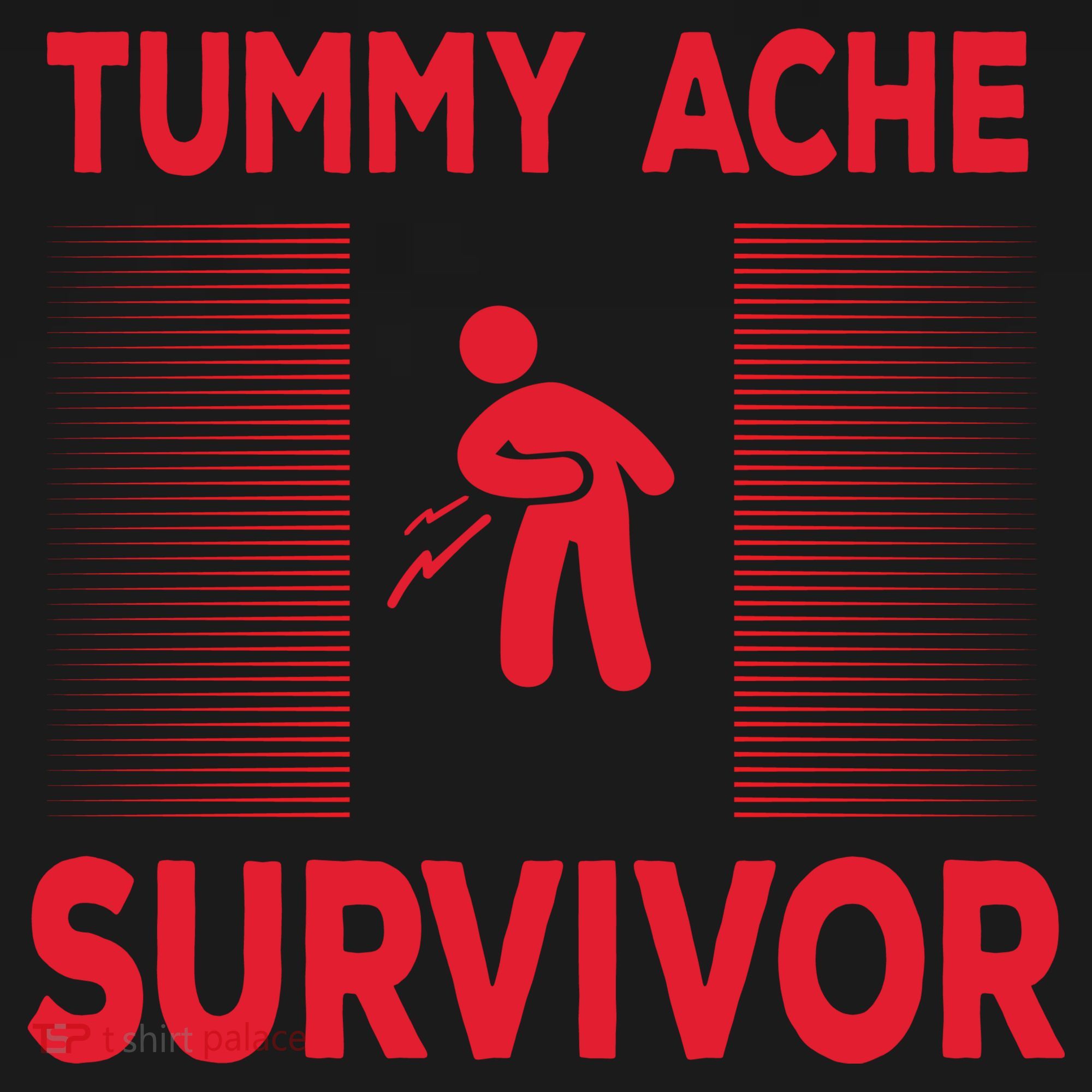 Tummy Ache Survivor Hilarious Tummy AcheTummy Ache Toddler Hoodie