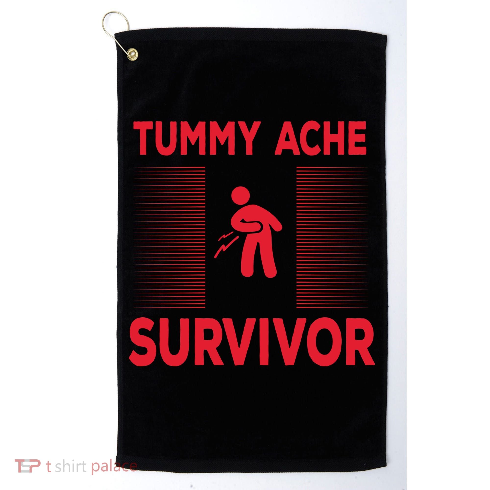 Tummy Ache Survivor Hilarious Tummy AcheTummy Ache Golf Towel