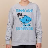 Tummy Ache Survivor Shirt Stomachache IBS Funny Women Women's Sweatshirt thumb 0