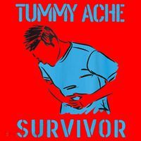 Tummy Ache Survivor Shirt Stomachache IBS Funny Women Santa Hat thumb 1
