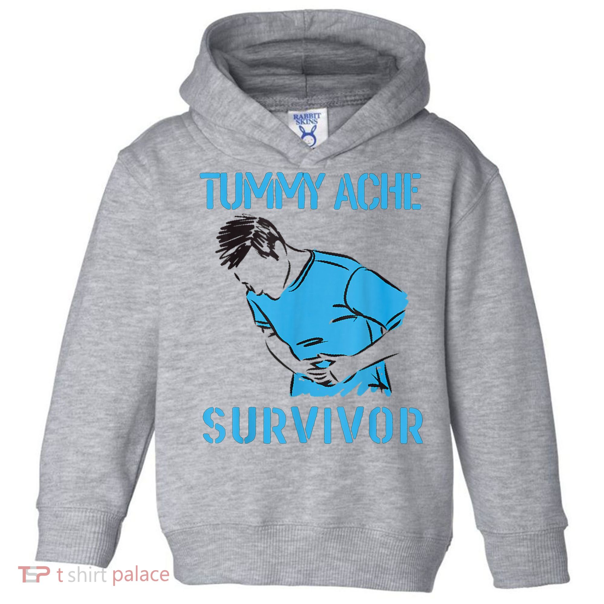 Tummy Ache Survivor Shirt Stomachache IBS Funny Women Toddler Hoodie