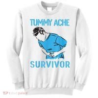 Tummy Ache Survivor Shirt Stomachache IBS Funny Women Sweatshirt thumb 0