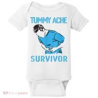 Tummy Ache Survivor Shirt Stomachache IBS Funny Women Baby Bodysuit thumb 0