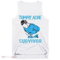 Tummy Ache Survivor Shirt Stomachache IBS Funny Women Tank Top thumb 0