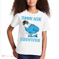 Tummy Ache Survivor Shirt Stomachache IBS Funny Women Kids T-Shirt thumb 2