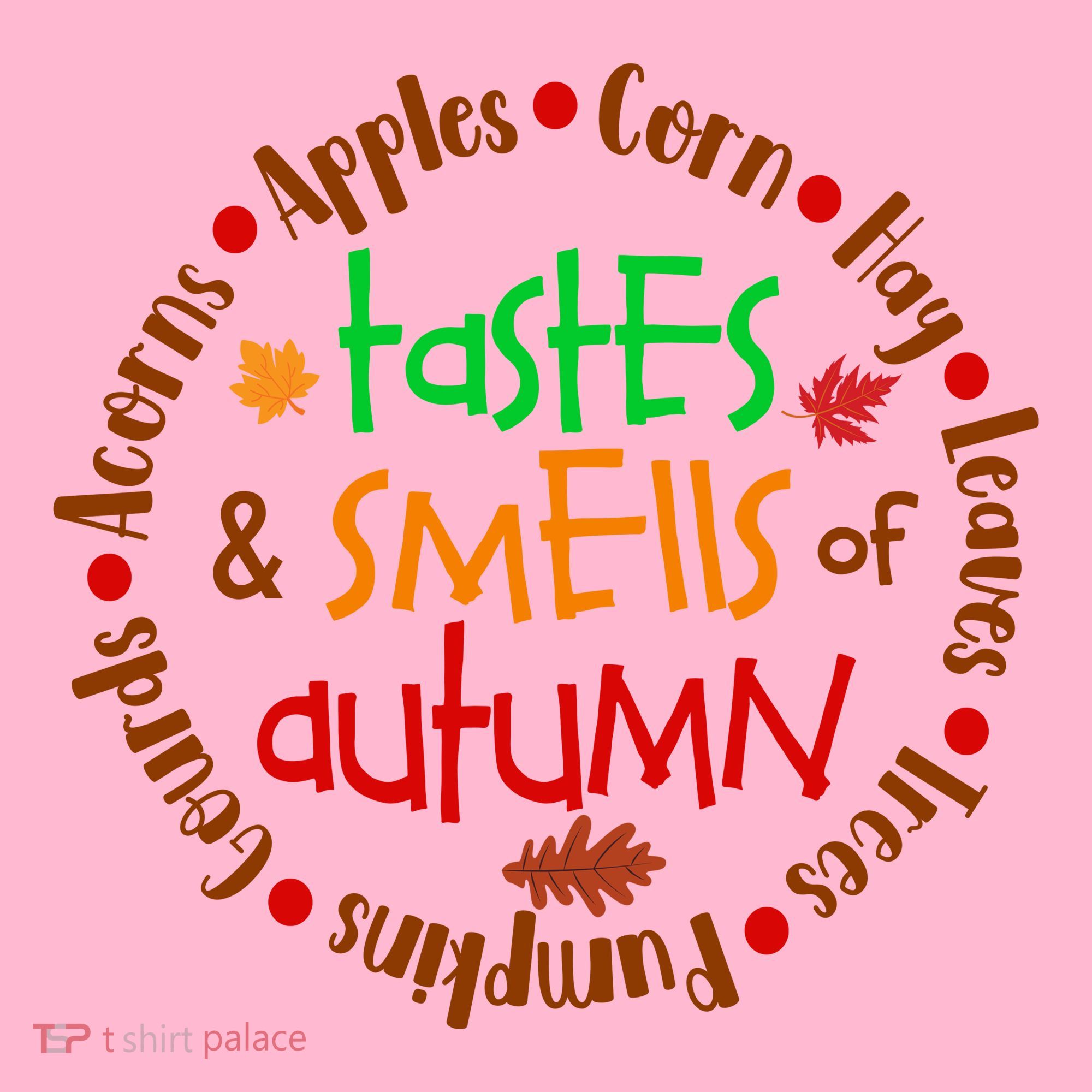 Tastes And Smells Of Autumn Coaster