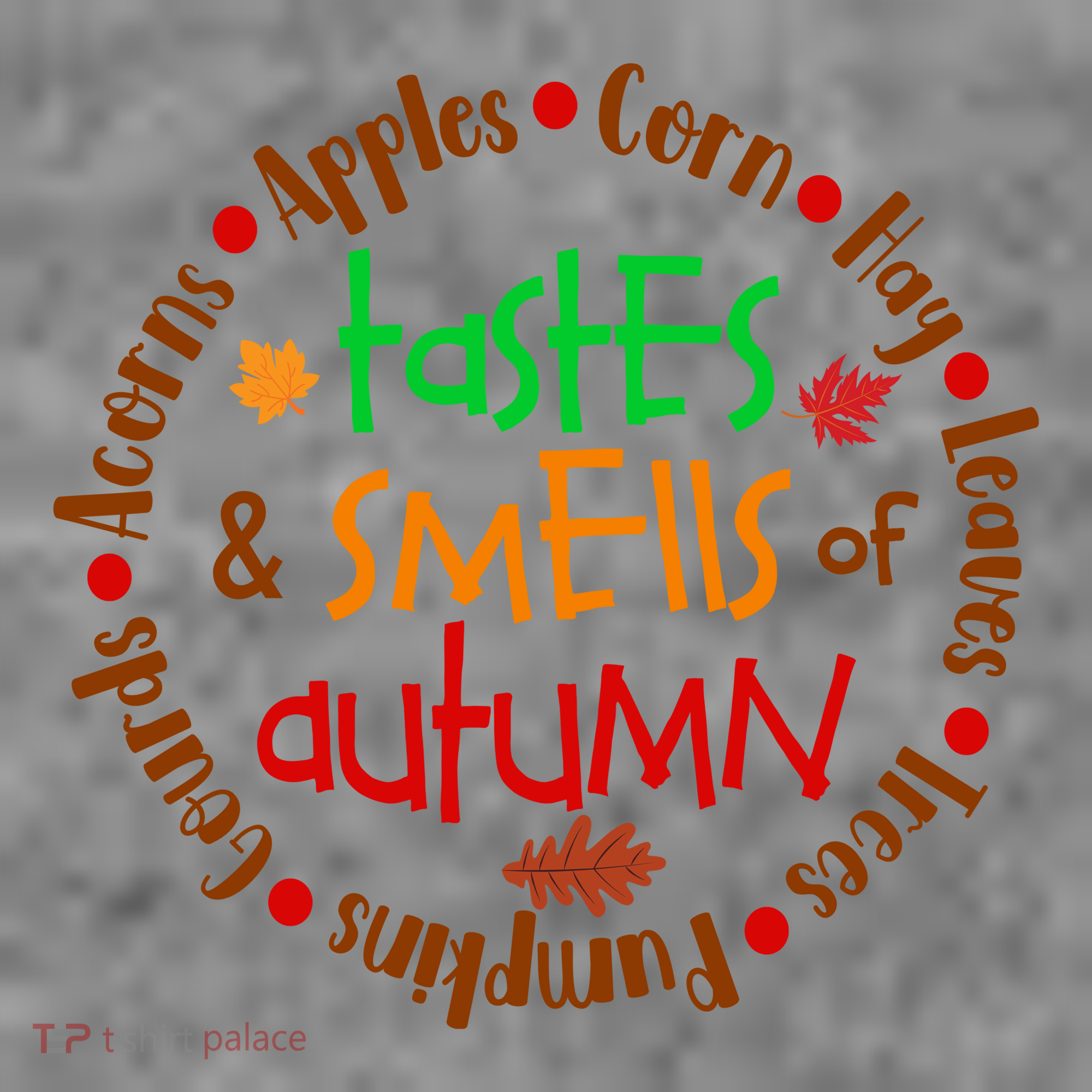 Tastes And Smells Of Autumn Toddler Hoodie