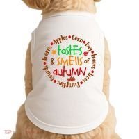 Tastes And Smells Of Autumn Doggie Tank thumb 0
