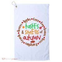 Tastes And Smells Of Autumn Golf Towel thumb 0