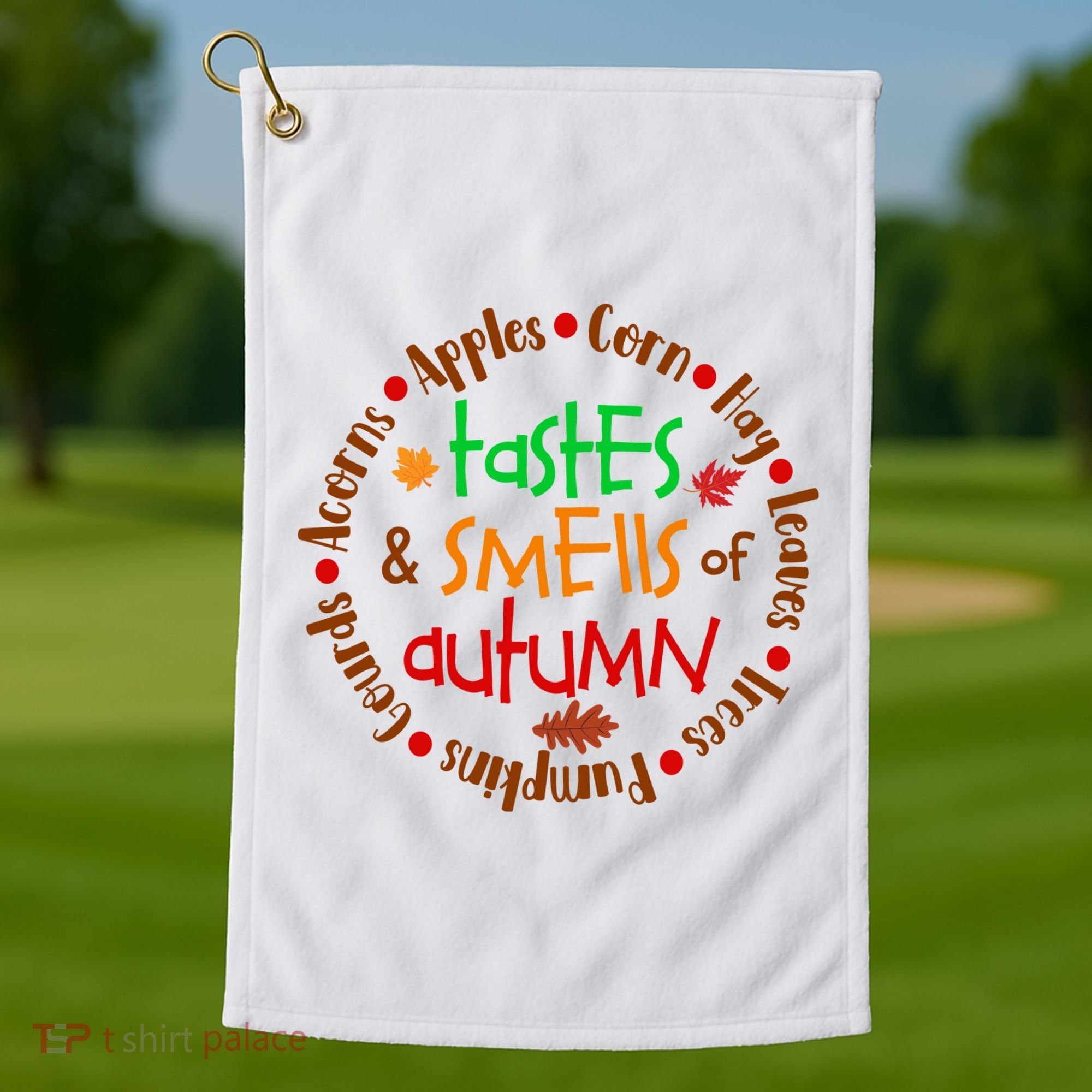 Tastes And Smells Of Autumn Golf Towel