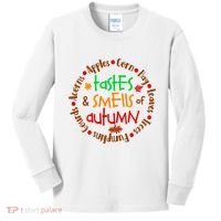 Tastes And Smells Of Autumn Kids Long Sleeve Shirt thumb 0