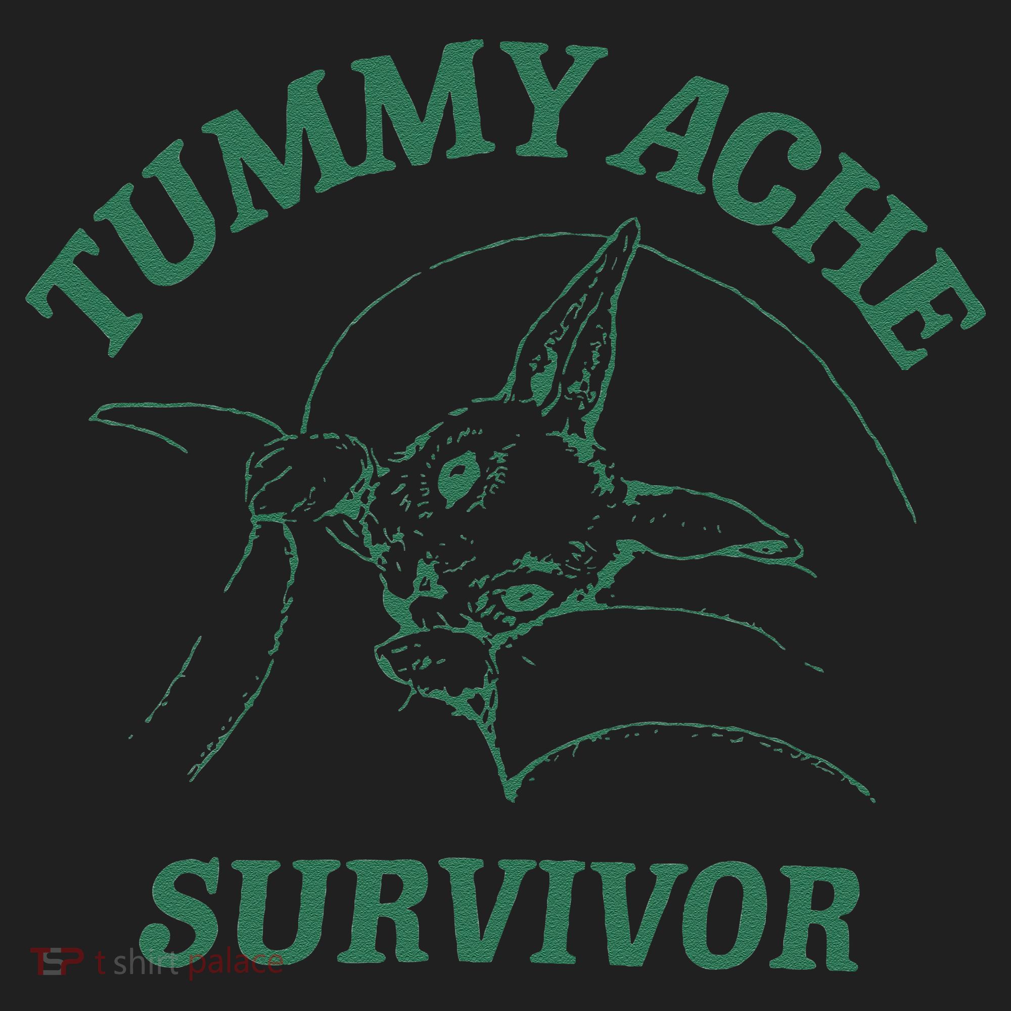 Tummy Ache Survivor Funny Rabbit Meme Bunny Lover Women's Sweatshirt