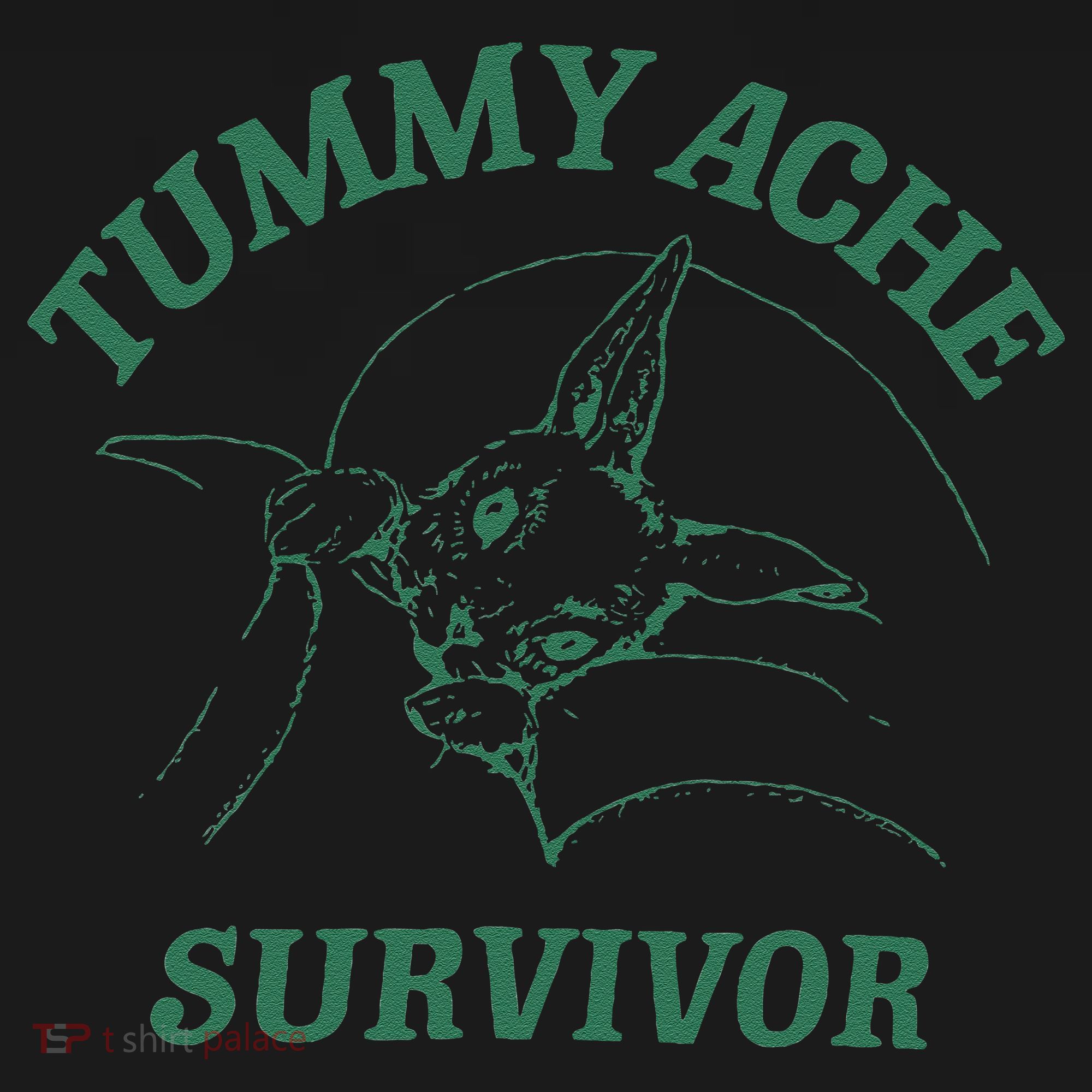 Tummy Ache Survivor Funny Rabbit Meme Bunny Lover Tote Bag