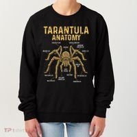 Tarantula Anatomy Spider Arthropod Arachnid Arachnophile Women's Sweatshirt thumb 0