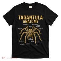 Tarantula Anatomy Spider Arthropod Arachnid Arachnophile T-Shirt thumb 0