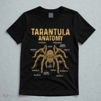Tarantula Anatomy Spider Arthropod Arachnid Arachnophile T-Shirt thumb 5