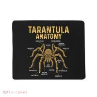 Tarantula Anatomy Spider Arthropod Arachnid Arachnophile Mousepad thumb 0