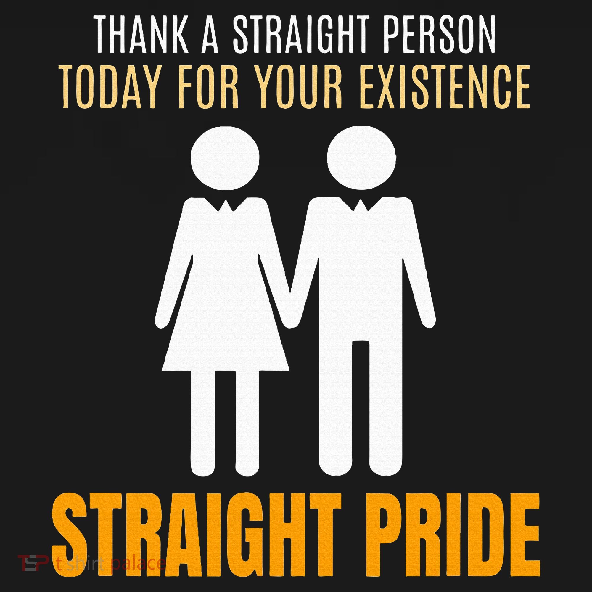 Thank A Straight Person Today For Your Existence T-Shirt