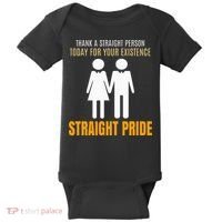 Thank A Straight Person Today For Your Existence Baby Bodysuit thumb 0