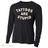 Tattoos Are Stupid Cooling Performance Long Sleeve Crew thumb 0