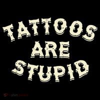 Tattoos Are Stupid Women's Tank Top thumb 5