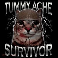 Tummy Ache Survivor Cat Meme Funny Saying Animals Coffee Mug thumb 5