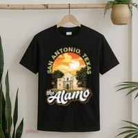 The Alamo San Antonio Texas Mission Vintage Retro Remember T-Shirt thumb 2