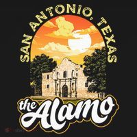 The Alamo San Antonio Texas Mission Vintage Retro Remember T-Shirt thumb 7