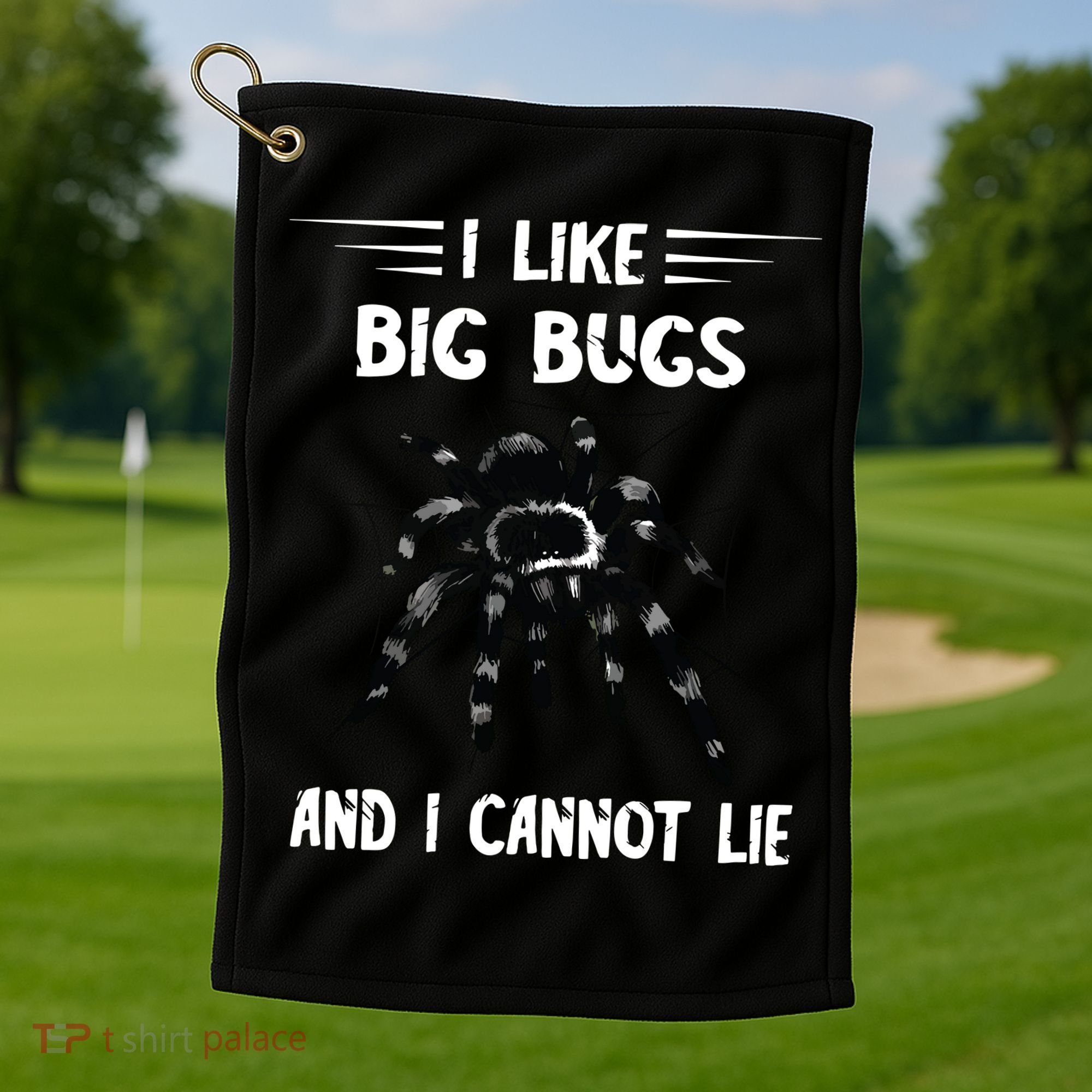 Tarantula Arthropod Spider Phobia Big Bugs Tarantula Spider Golf Towel