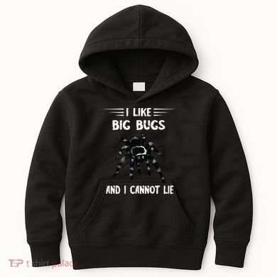 Tarantula Arthropod Spider Phobia Big Bugs Tarantula Spider Kids Hoodie