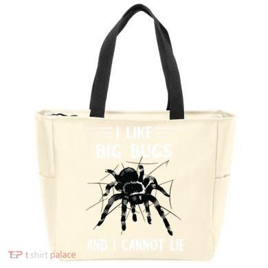 Tarantula Arthropod Spider Phobia Big Bugs Tarantula Spider Tote Bag