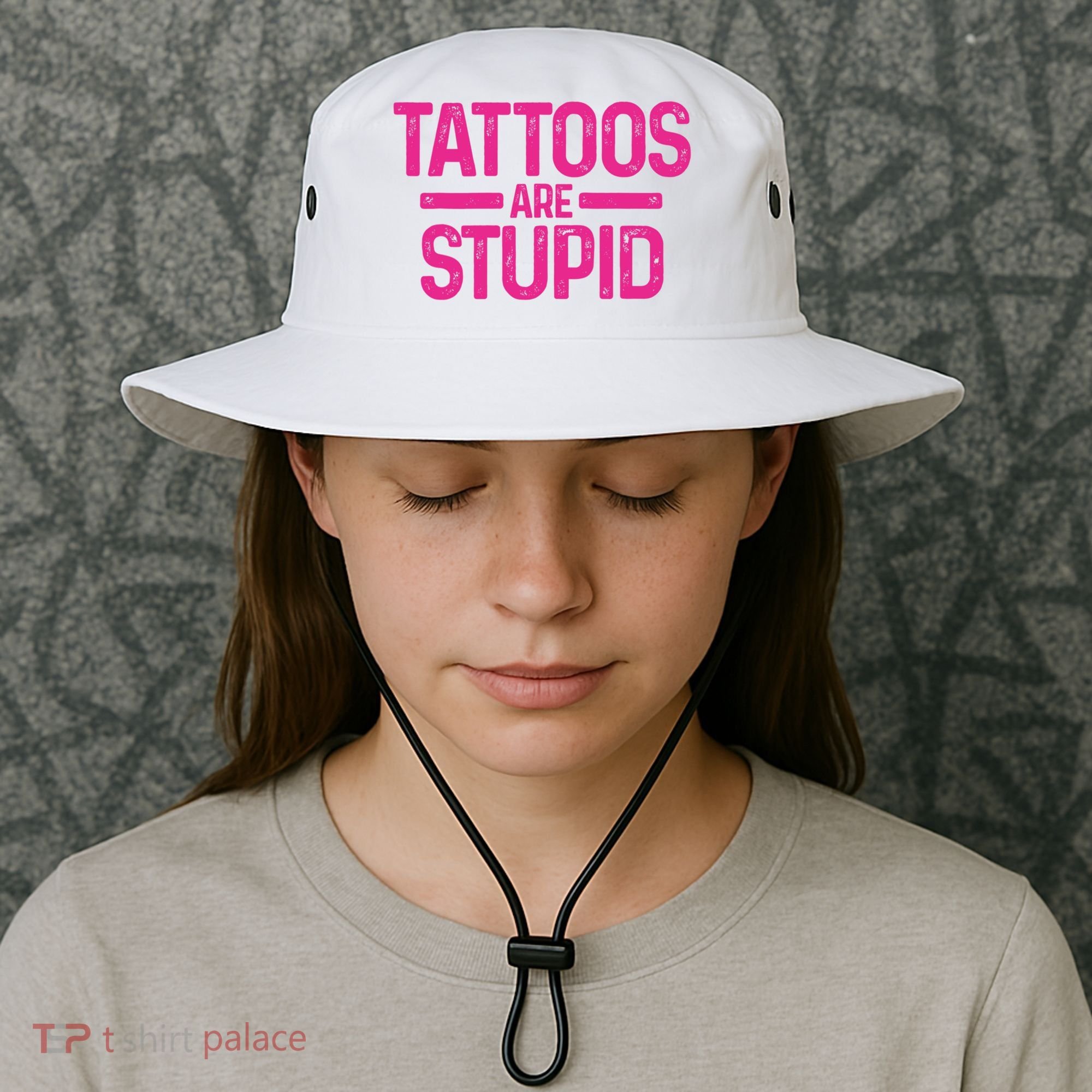 Tattoos Are Stupid Sarcastic Bucket Hat