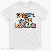 Tummy Ache Survivor Stomach Ache Vintage T-Shirt thumb 0