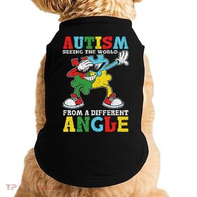 Teacher Autism Seeing The World From A Different Angle Doggie Tank