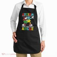 Teacher Autism Seeing The World From A Different Angle Apron thumb 2