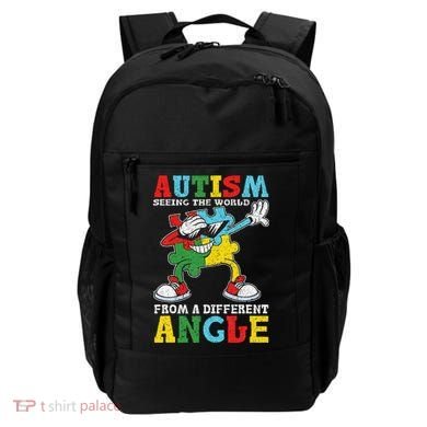 Teacher Autism Seeing The World From A Different Angle Backpack