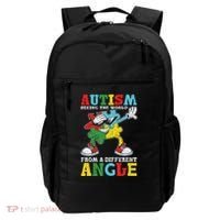 Teacher Autism Seeing The World From A Different Angle Backpack thumb 0