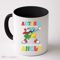 Teacher Autism Seeing The World From A Different Angle Coffee Mug thumb 0